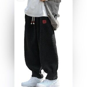 Mr Donoo Fleece for casual, drop crotch, hippie, punk, gothic style, and comfy